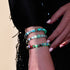 Glockenblume | Firefly Glas Diamanten Armband